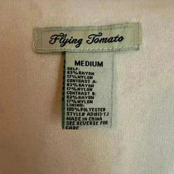 Flying Tomato Purple Lilac Cream Colorblock Maxi Dress sz M - Picture 5 of 8